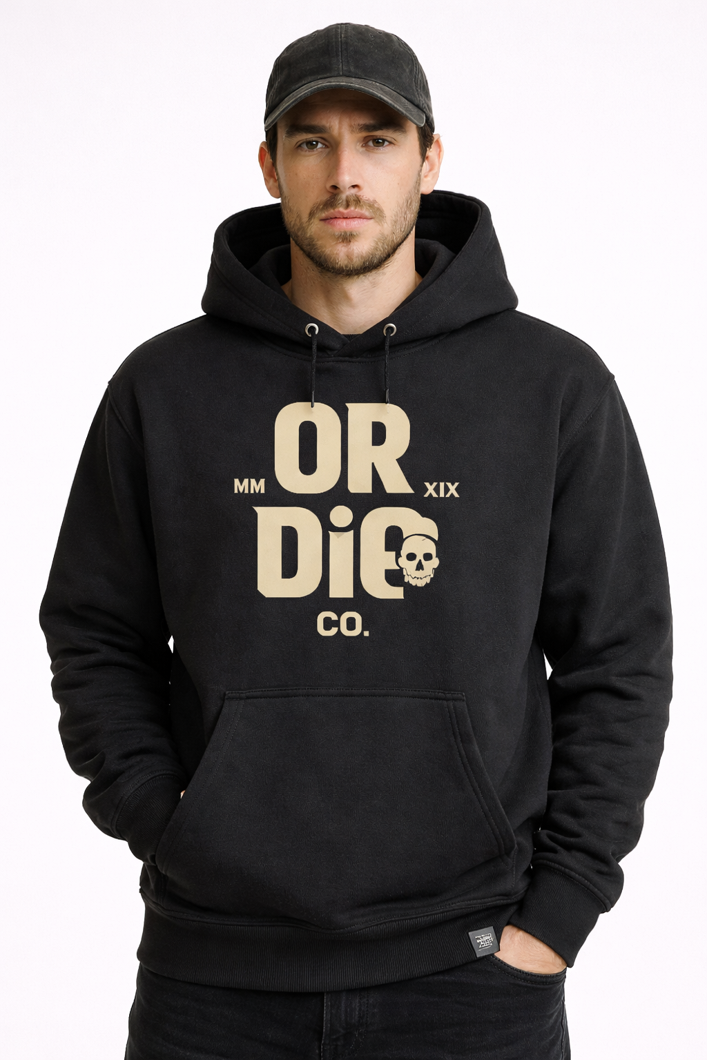 Moletom Canguru ORDiE Co. Black Logo Premium - Imagem 2