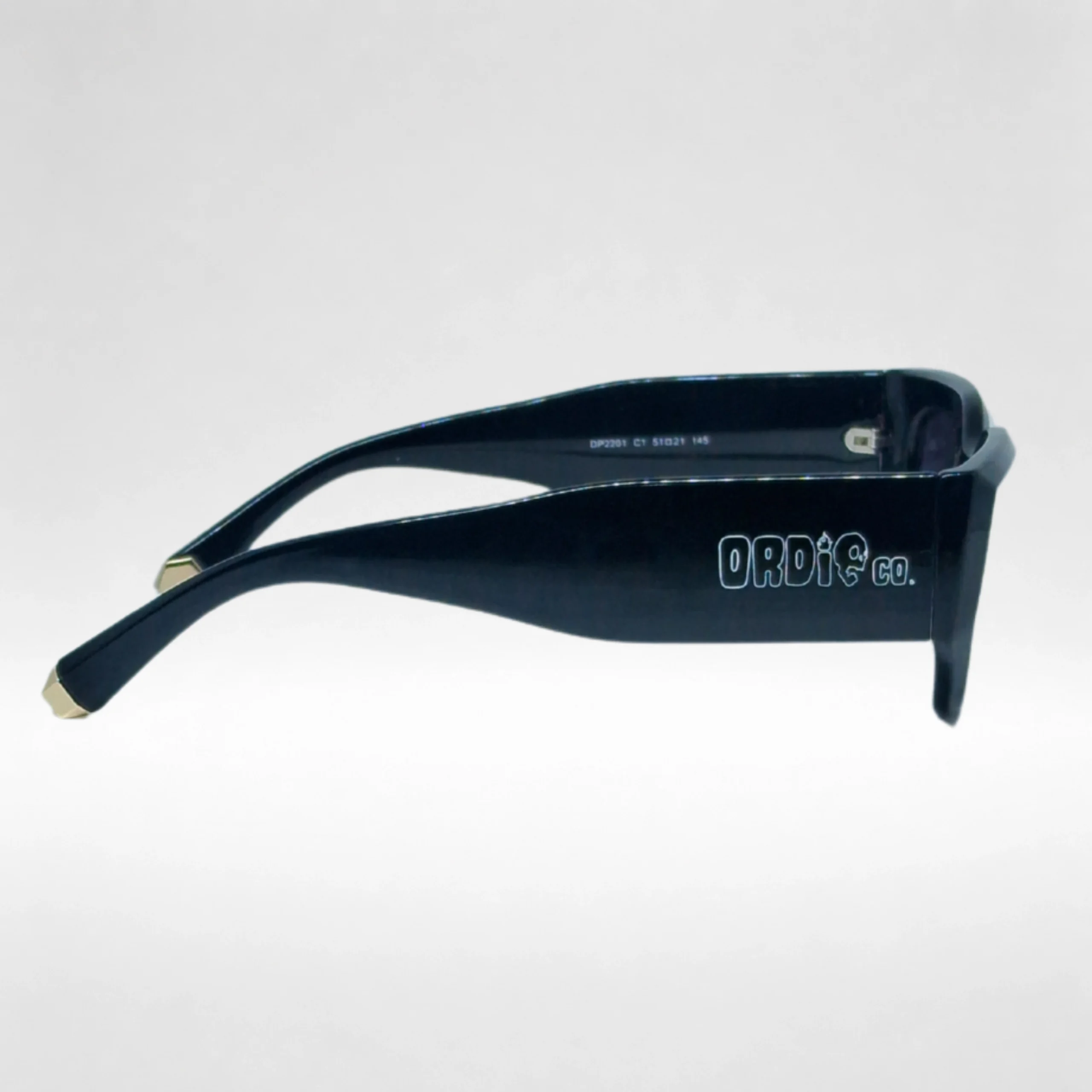 Óculos de Sol DP2201 C1 Premium Preto com Lente Gray - Imagem 3