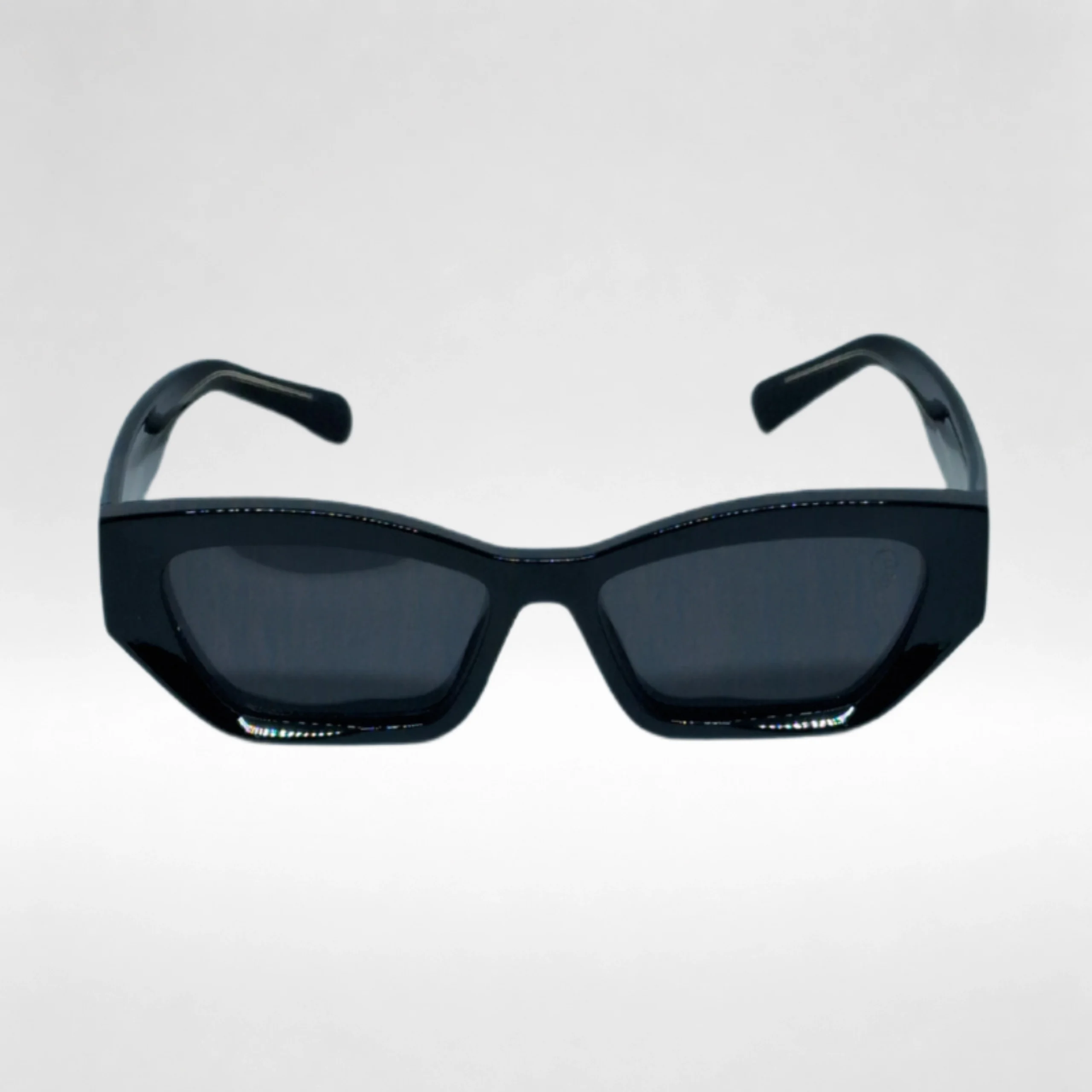 Óculos de Sol Preto Brilho com Lente Gray Polarized - Imagem 2