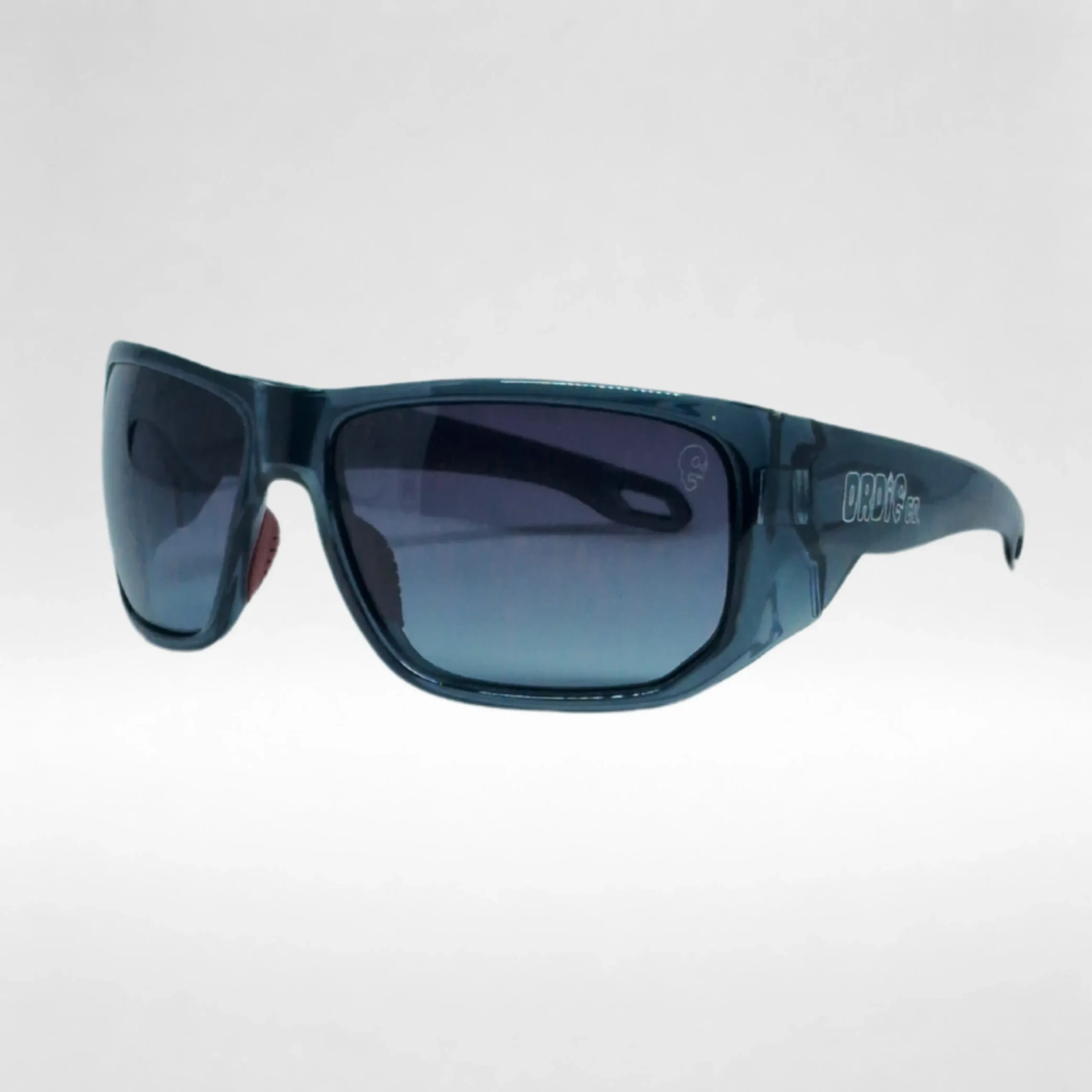 Óculos de Sol M6011P C4 Premium Azul Translúcido com Lente Degradê Azul - Imagem 3