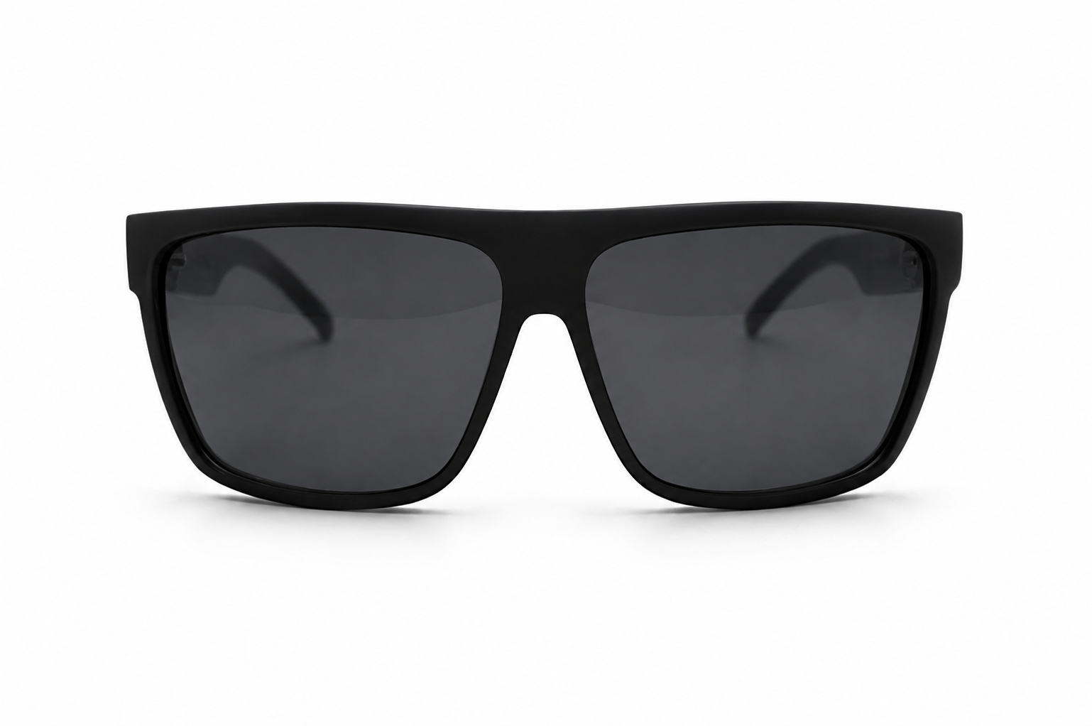 Óculos de Sol Preto Fosco com Lente Gray Polarized DP2119 C2