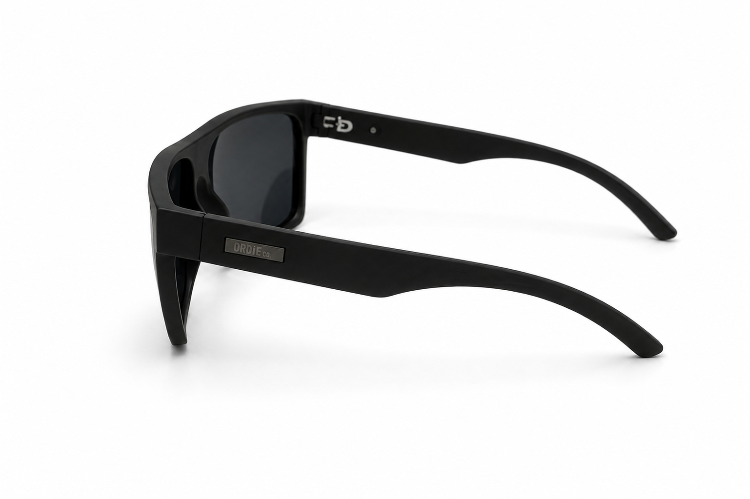 Óculos de Sol Preto Fosco com Lente Gray Polarized DP2119 C2 - Imagem 3