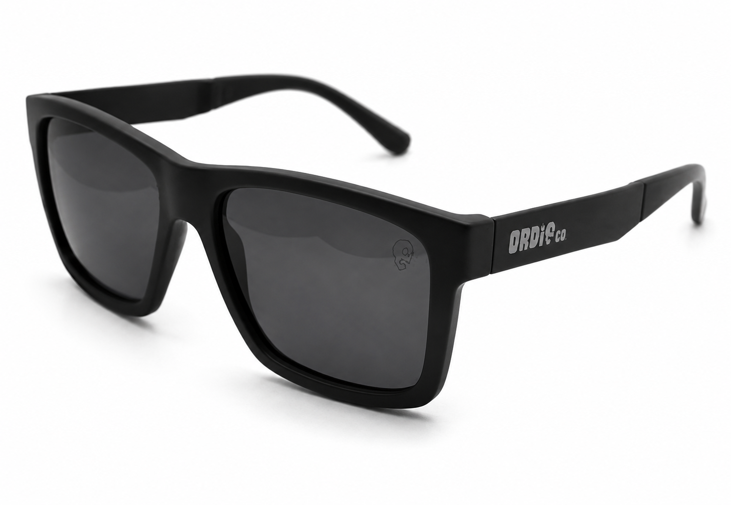 Óculos de Sol Preto Fosco com Lente Gray Polarized DP2123 C18 - Imagem 4