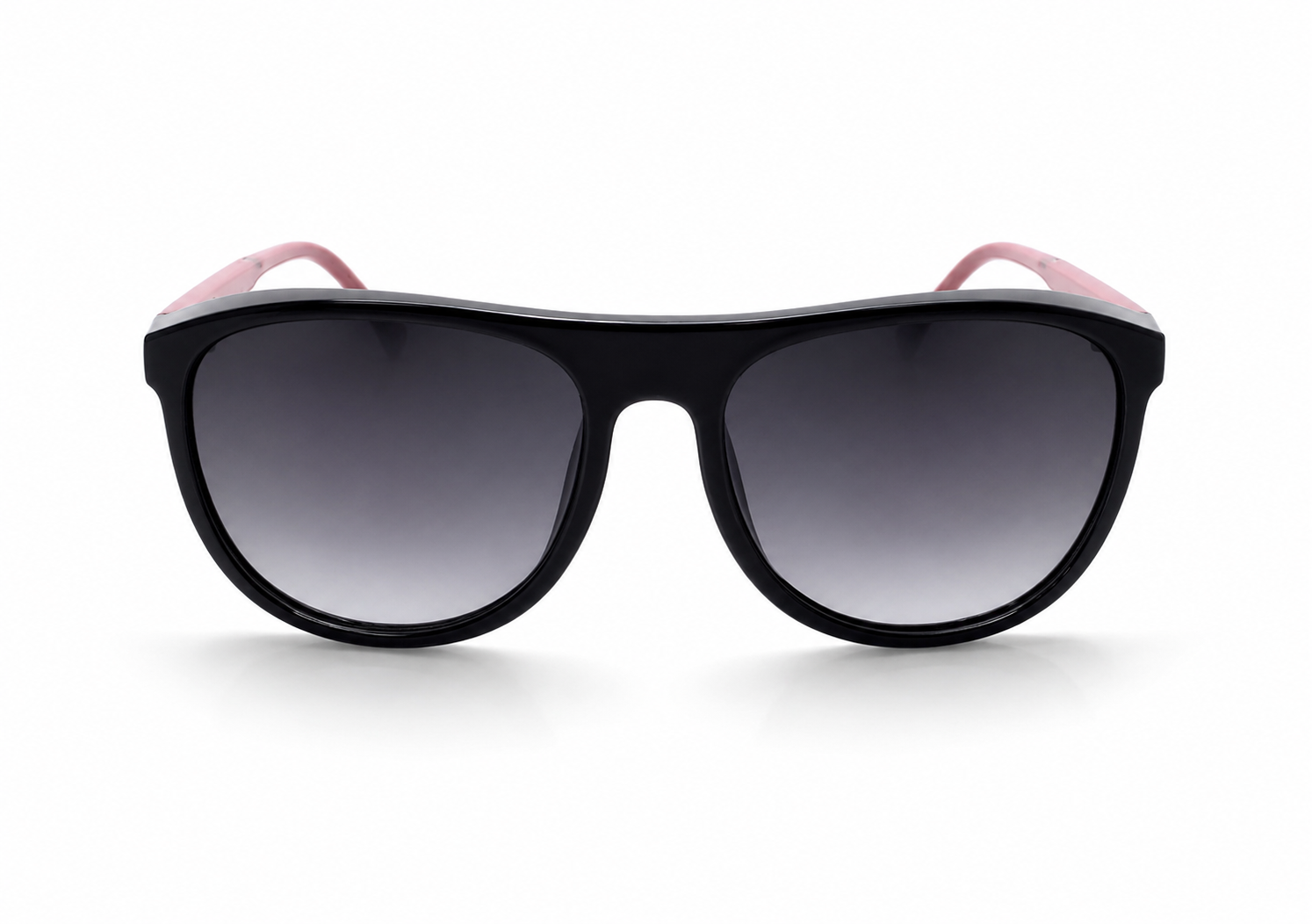 Óculos de Sol MT8678 10 Preto Brilho, Cinza, Vermelho com Lente Gray Degradê Polar