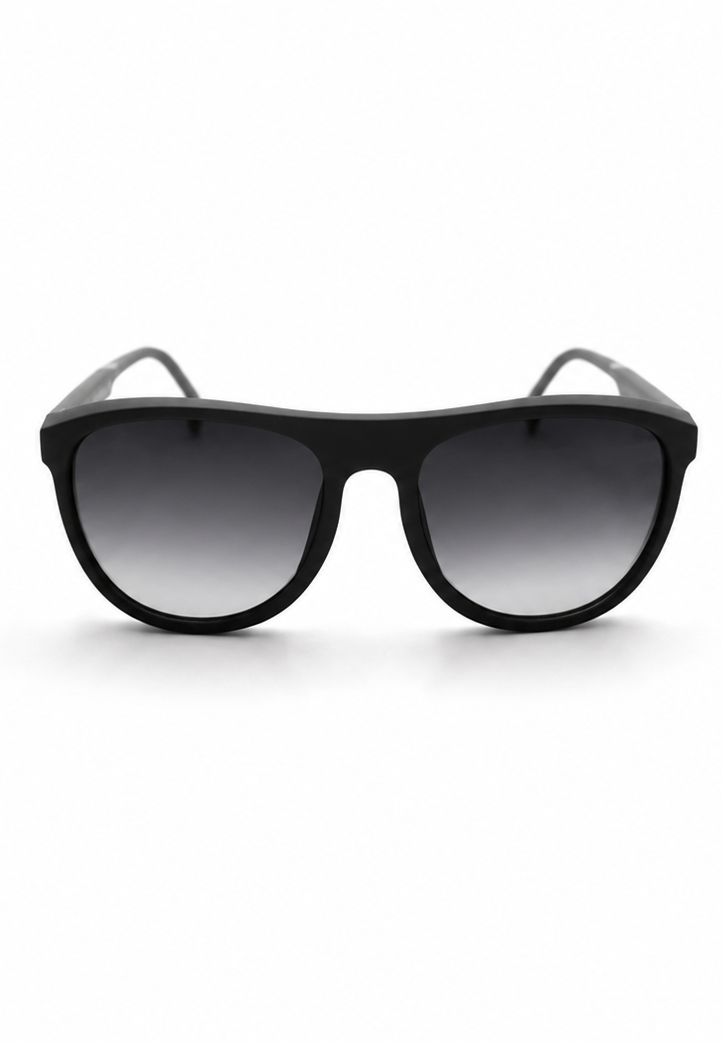 Óculos de Sol ORDIE ,Modelo : MT8678 166 Preto Fosco e Azul com Lente Gray Polarizado