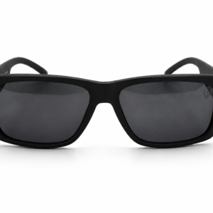 Óculos de Sol Preto Fosco com Lente Gray Polarized MT8658 166