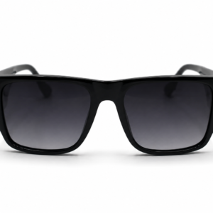 Óculos de Sol Preto Fosco com Lente Gray Polarized  MT8677 362