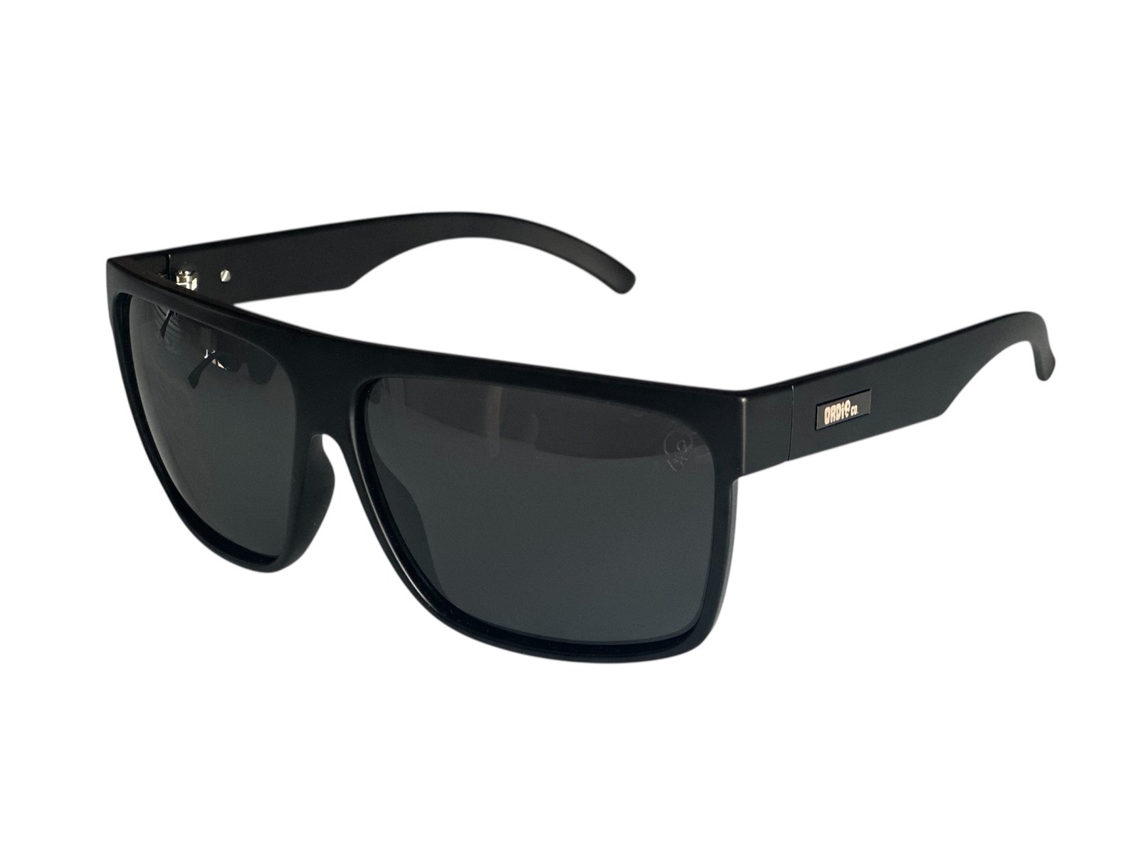 Óculos de Sol Preto Fosco com Lente Gray Polarized DP2119 C2 - Imagem 11